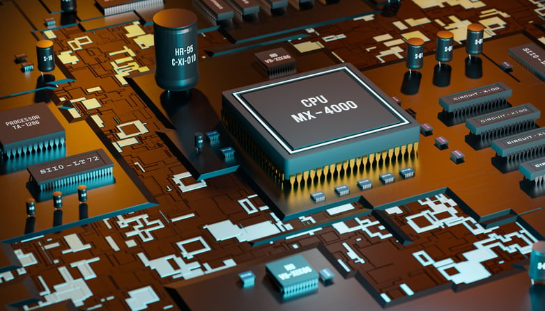 cost reduction electronics - CUP and semiconductor on motherboard