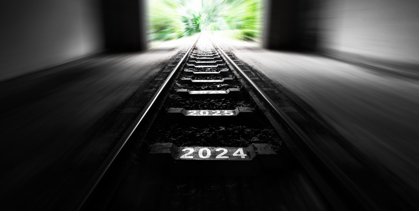 supply chain challenges in the electronics industry - 2024 imprinted on railway